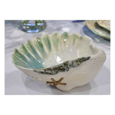 Pottery Cockle Shell Bowl
