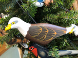 Carved Bird Ornaments